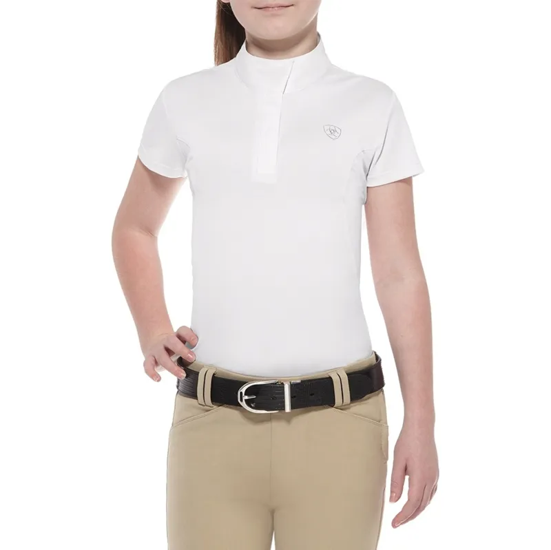 Ariat Girls Aptos Short Sleeve Show Shirt